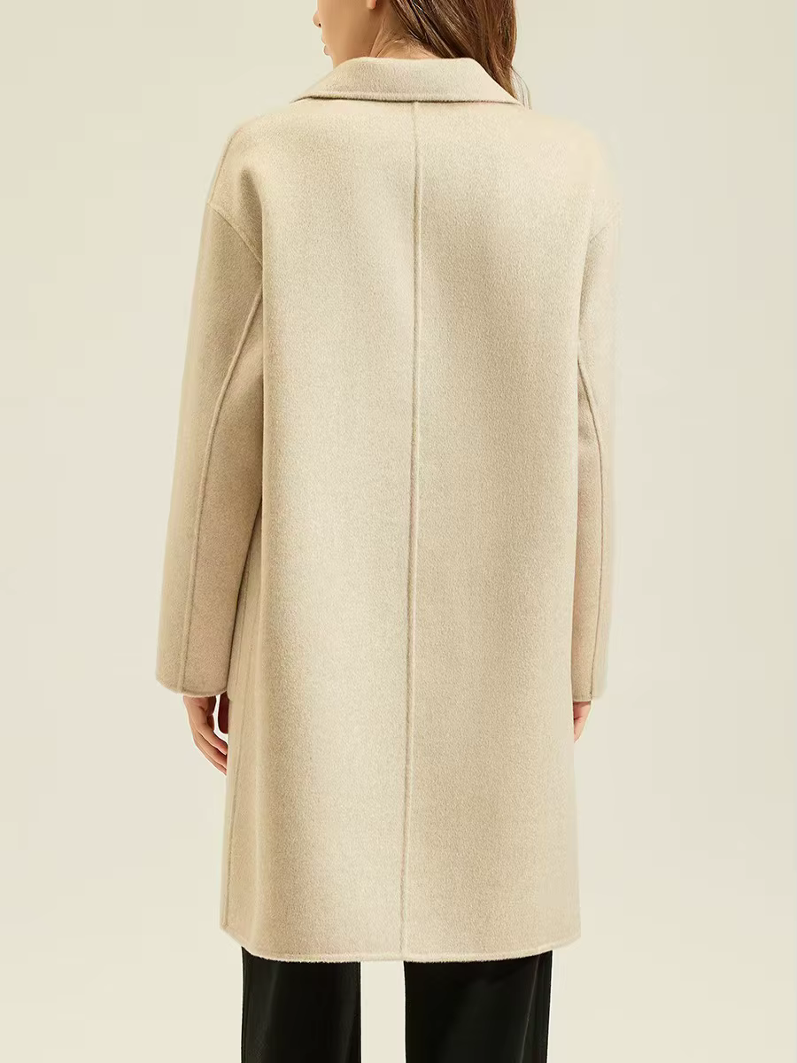 100% Cashmere Maxi Coat — detail 1